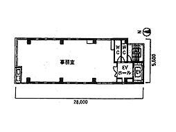 瓦路ビルの間取図画像