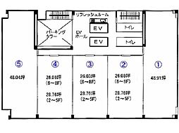 サンシポートビルの間取図画像
