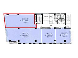 名駅イーストビルの間取図画像