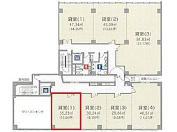 第5オーシャンビルの間取図画像