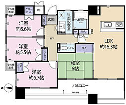 ミサワホームズ武之橋 4LDKの間取図画像