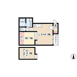 ハーモニーテラス東大杉町 1階