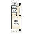 メゾンクラルテ4階4.4万円