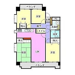 スカイヒルズ植田 1階