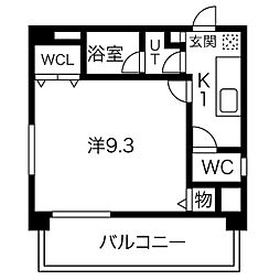 レーベスト志賀本通 8階/-