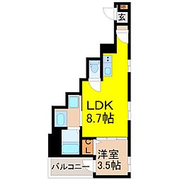 クラール川名 1階/-
