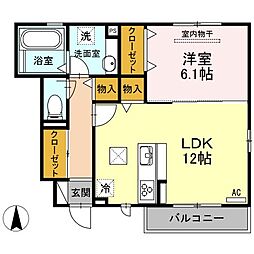 エスペランス・円上 1階