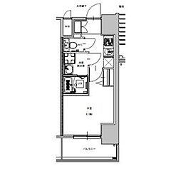 S-RESIDENCE金山flap(フラップ) 1Kの間取図画像
