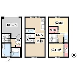 WELLNEST ROOM吹上 2LDKの間取図画像