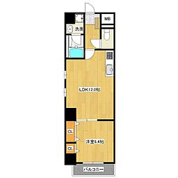 STPLAZAMIZUHO 1LDKの間取図画像