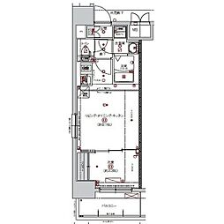 CRESTTAPPOZONE2 1LDKの間取図画像