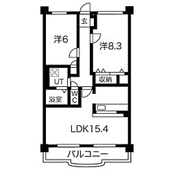 ホリーステージ城山 3階