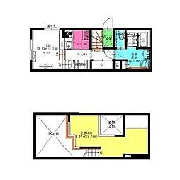 Scottsdale 1階1SKの間取り