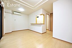 ガーデン仲田 3階1LDKのリビング/ダイニング