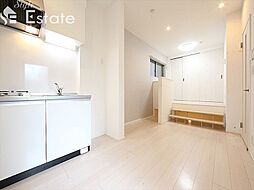 ハーモニーテラス下飯田町II 1階1DKのリビング/ダイニング