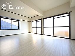 スカイヒルズ植田 3階3LDKのリビング/ダイニング