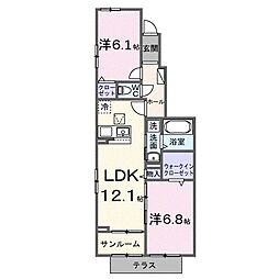 サニークレリア 1階/-