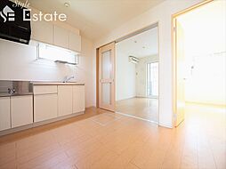 名古屋市営鶴舞線 平針駅 徒歩9分の賃貸アパート 1階2LDKのリビング/ダイニング