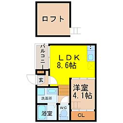 ハーモニーテラス平針 2階