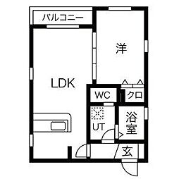 ロイヤルフォレスト 2階/-