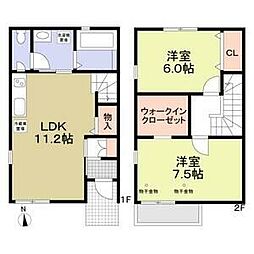 ラ・コート・アキ 2階/-