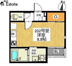 間取図画像 ワンルーム