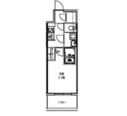 名古屋市天白区古川町マンション 1Kの間取図画像