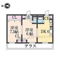 近鉄奈良線 東生駒駅 徒歩27分