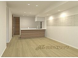 近鉄奈良線 生駒駅 徒歩5分の賃貸マンション 3階2LDKのリビング/ダイニング