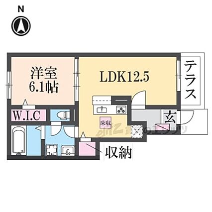 櫟本町アパート_間取り_0