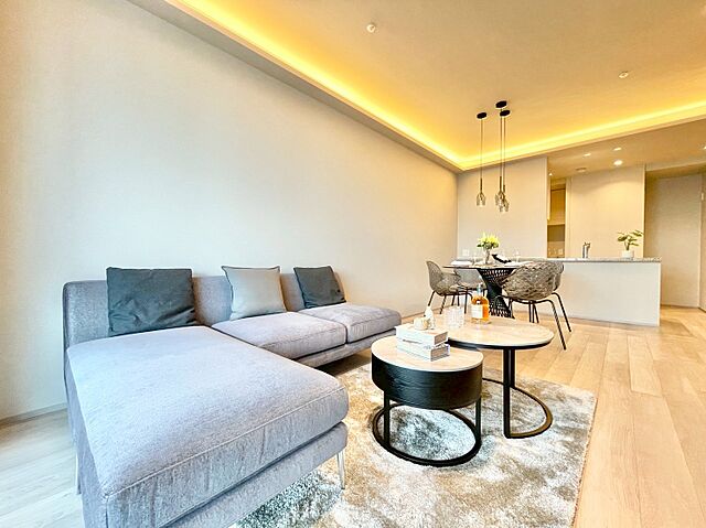 リビング/ダイニング パークタワー晴海 13階/-