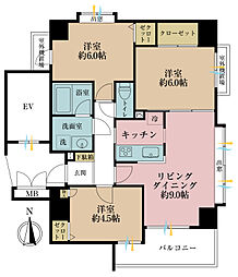 間取図画像 3LDK