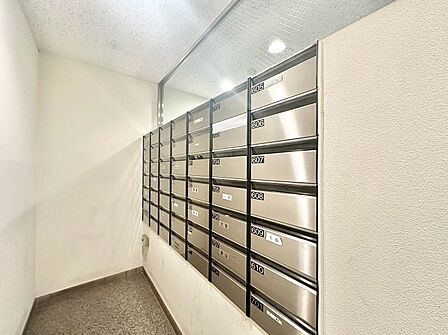 郵便受けも、きちんと管理されています。