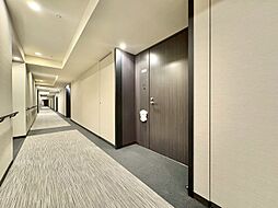 清潔感のある落ち着いた雰囲気の玄関です。