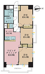フジハイツ 3LDKの間取図画像