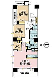 間取図画像 2SLDK