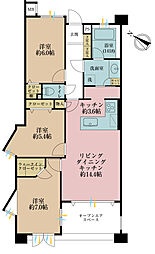 グランシティ西荻窪LaAvenue 3LDKの間取図画像