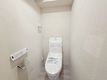 清潔感の高いお手洗い。