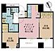 間取り：2LDK、専有面積55.06m2、バルコニー面積9.37m2