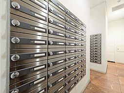 郵便受けも、きちんと管理されています。