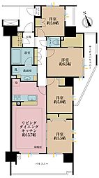 プラウド東陽町ガーデンズ 4LDKの間取図画像