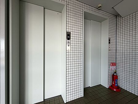 エレベーター完備のため荷物が多くなっても安心。
