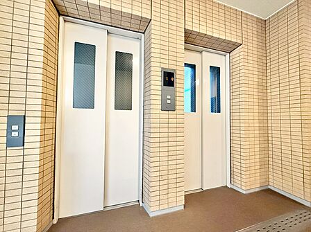 エレベーター完備のため荷物が多くなっても安心。
