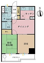 グランドメゾン麹町 2LDKの間取図画像