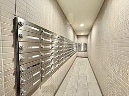 郵便受けも、きちんと管理されています。
