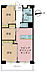 間取り：3LDK、専有面積66m2、バルコニー面積7.2m2