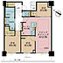 間取り：3LDK、専有面積71.43m2、バルコニー面積12m2