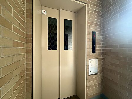 エレベーター完備のため荷物が多くなっても安心。