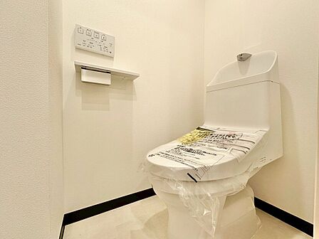 清潔感の高いお手洗い。