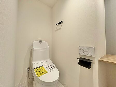 清潔感の高いお手洗い。
